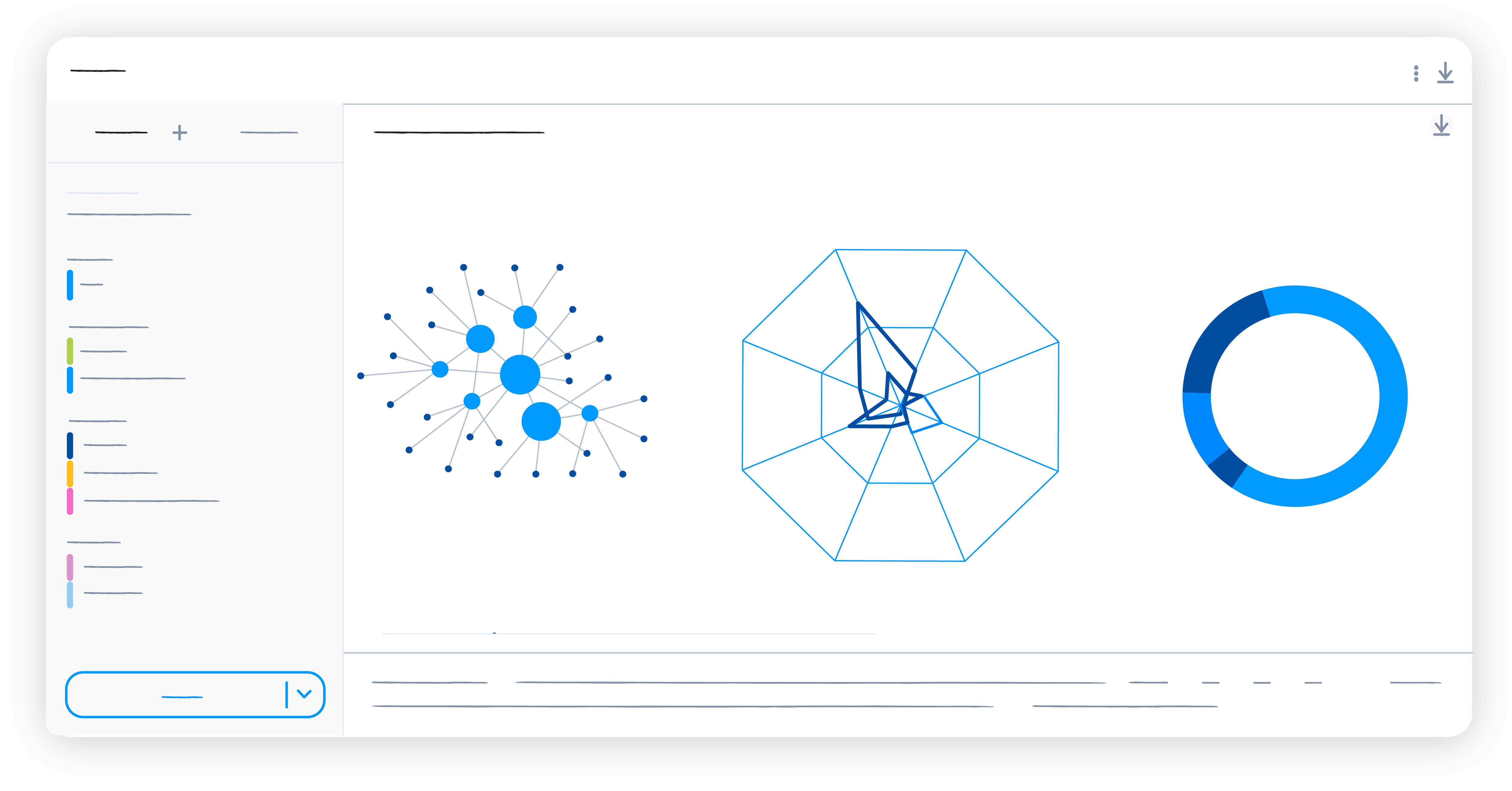 website chart illustrations