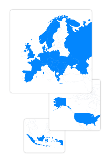 map of available countries