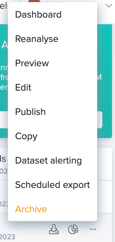 Dataset Management