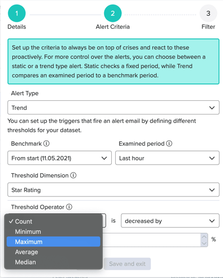 zurvey dataset alerting 5