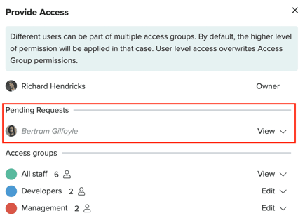 zurvey provide access