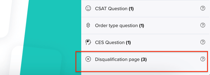 zurvey-disqualification-page